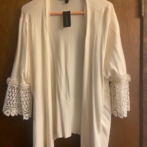 Lane Bryant overprice with lace sleeve. NWT